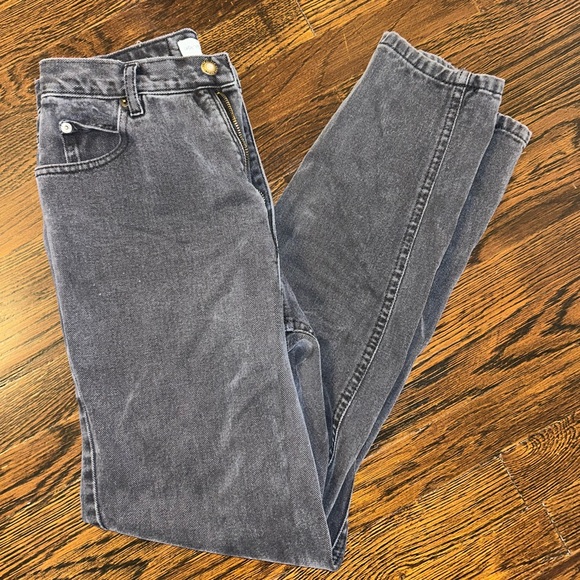 Bugle Boy Slim Fit Black Jeans, size 8R 28” inseam - Picture 1 of 6